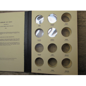 Library of Coins Album for Franklin Half Dollars - 1948-1959 onwards