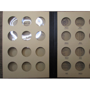 Library of Coins Album for Franklin Half Dollars - 1948-1959 onwards