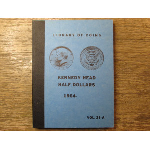 Library of Coins album for Kennedy Half Dollars - 1964 onwards