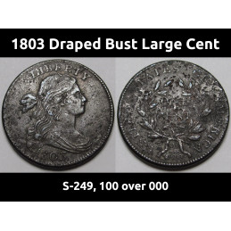 1803 Draped Bust Large...