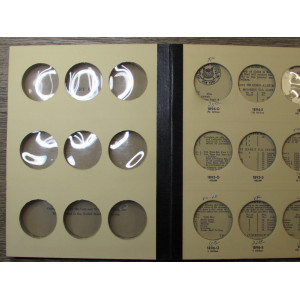 Library of Coins album for Morgan Dollars - 1887-1897 - vintage supply