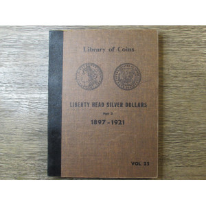 Library of Coins album for Morgan Dollars - 1897-1921 - vintage supply