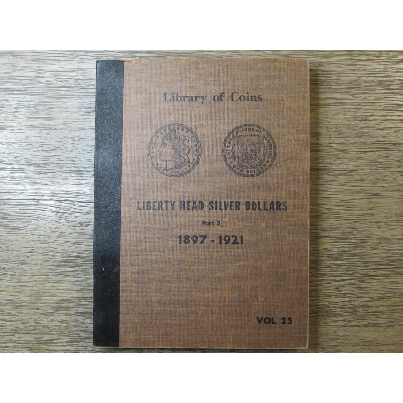 Library of Coins album for Morgan Dollars - 1897-1921 - vintage supply