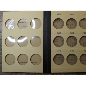 Library of Coins album for Morgan Dollars - 1897-1921 - vintage supply