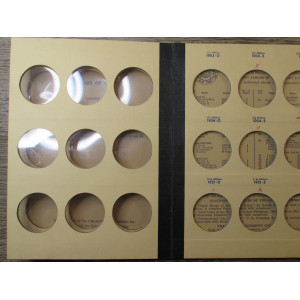 Library of Coins album for Morgan Dollars - 1897-1921 - vintage supply