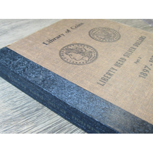 Library of Coins album for Morgan Dollars - 1897-1921 - vintage supply
