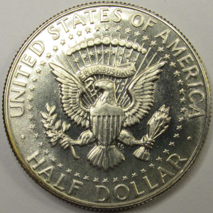 1965 SMS JFK Half Dollar - special mint set set 40% silver vintage coin