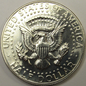1966 SMS JFK Half Dollar - special mint set 40 percent silver American half dollar