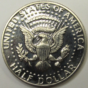 1972 S JFK Half Dollar - American flashy proof vintage coin