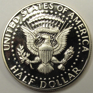 1981 S JFK Half Dollar - Type 2 Proof - vintage American coin