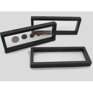 Large floating frame coin holders - choose quantity 3 / 5 / 10