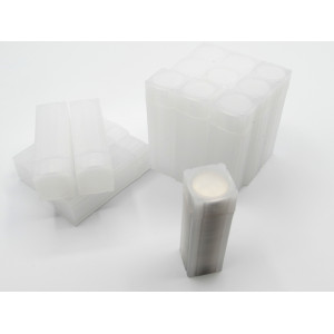 Square Dime Coin Tubes - Pack of 5 / 10 / 20 - archival quality plastic