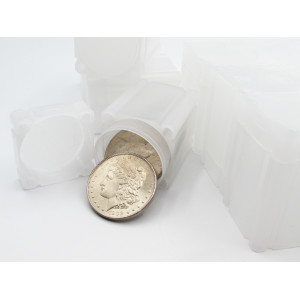 Square Large Dollar Tubes - Pack of 5 / 10 / 20 - archival quality plastic