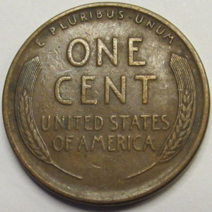 1923 Lincoln Wheat Cent - antique better condition American wheat penny