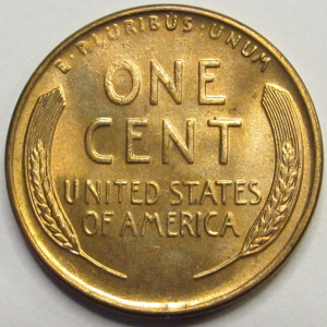 1937 S Lincoln Wheat Cent - antique San Francisco mintmark uncirculated penny