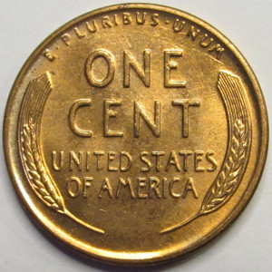 1952 D Lincoln Wheat Cent - antique Denver mintmark American penny