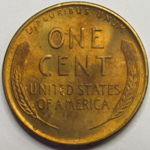 1947 S Lincoln Wheat Cent - antique San Francisco mintmark penny