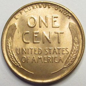 1936 D Lincoln Wheat Cent - antique uncirculated American wheat penny