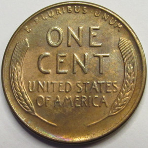 1937 S Lincoln Wheat Cent - antique San Francisco mintmark American penny