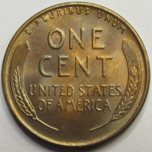 1942 S Lincoln Wheat Cent - antique San Francisco mintmark toned penny