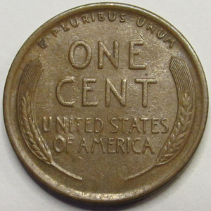 1919 Lincoln Wheat Cent - antique higher grade American wheat penny