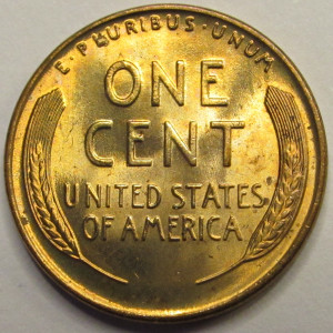 1936 D Lincoln Wheat Cent - antique Denver mintmark American wheat penny