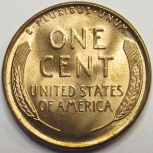 1939 Lincoln Wheat Cent - antique uncirculated American wheat penny