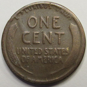 1913 S Lincoln Wheat Cent - antique low mintage San Francisco mintmark penny
