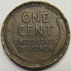 1915 Lincoln Wheat Cent - antique earlier date American wheat penny