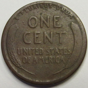 1915 S Lincoln Wheat Cent - antique San Francisco mintmark low mintage penny