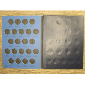 Whitman coin folder for Jefferson Nickels from 1962 onwards - vintage album