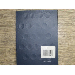 Whitman coin folder for Jefferson Nickels from 1938 to 1961 - vintage display