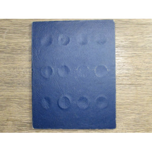 Whitman coin folder for Liberty V Nickels from 1883 to 1912 - vintage display
