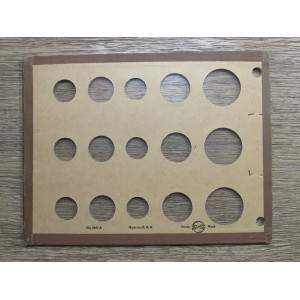 Meghrig coin board for US mint sets - vintage