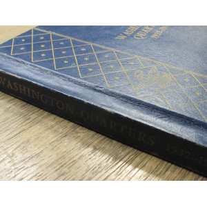 Whitman classic bookshelf album for Washington Quarters - 1932 to 1964 - vintage