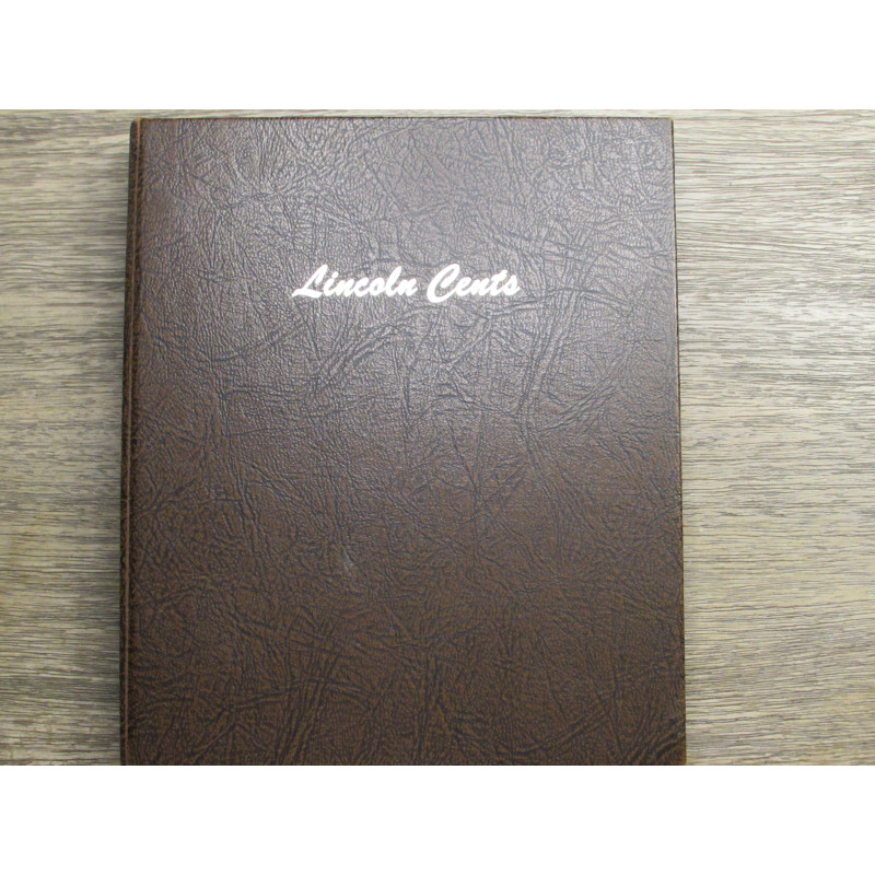 Dansco vintage coin album for Lincoln Cents - 