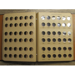 Dansco vintage coin album for Lincoln Cents - 