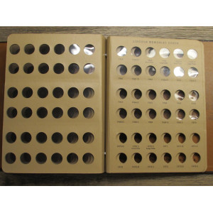 Dansco vintage coin album for Lincoln Cents - 