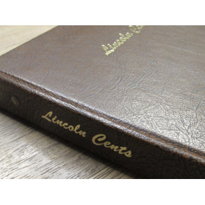 Dansco vintage coin album for Lincoln Cents - 