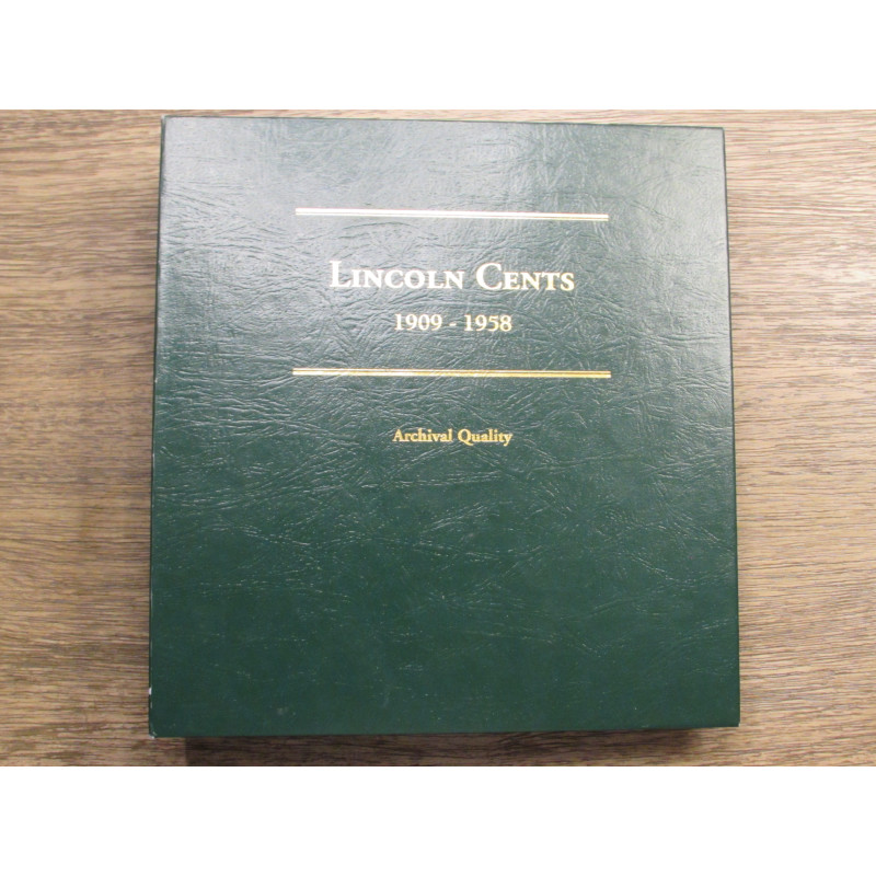 Littleton vintage coin album for Lincoln Cents - 1909-1958