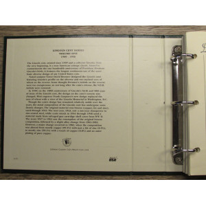 Littleton vintage coin album for Lincoln Cents - 1909-1958
