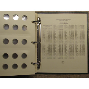 Littleton vintage coin album for Lincoln Cents - 1909-1958