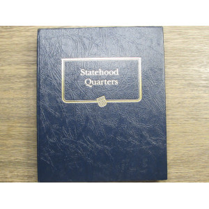 Whitman coin album for Statehood Quarters - 1999 onwards - vintage
