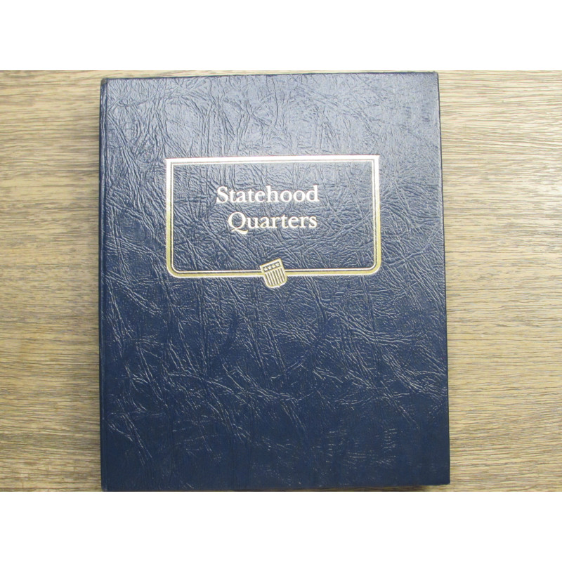 Whitman coin album for Statehood Quarters - 1999 onwards - vintage