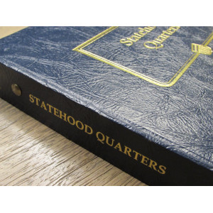 Whitman coin album for Statehood Quarters - 1999 onwards - vintage