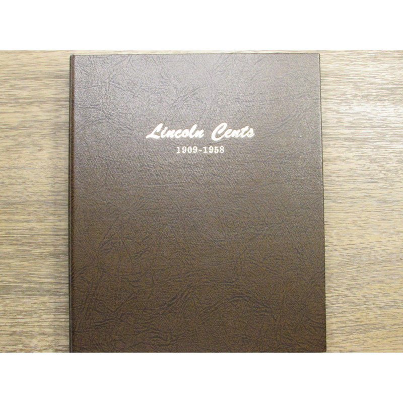Dansco coin album for Lincoln Cents - 1909-1958 - vintage