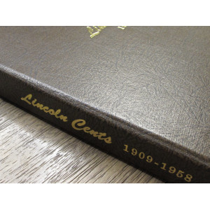 Dansco coin album for Lincoln Cents - 1909-1958 - vintage