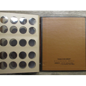 Dansco vintage coin album for Liberty Walking Half Dollars - 1941-1947
