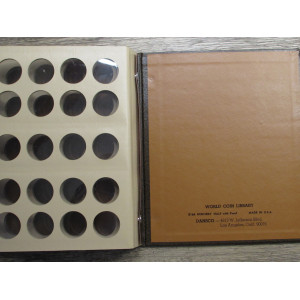 Dansco vintage coin album for Kennedy Half Dollars with proofs - 1964-1981