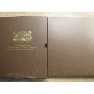 Dansco vintage coin album for Morgan Dollars - 1878-1890 - includes slip case